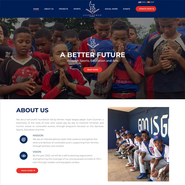 Juan Guzman Foundation website